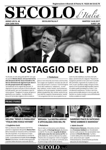 Il Secolo d'Italia : quotidiano per gli italiani